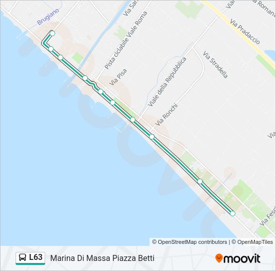 L63 Bus Line Map