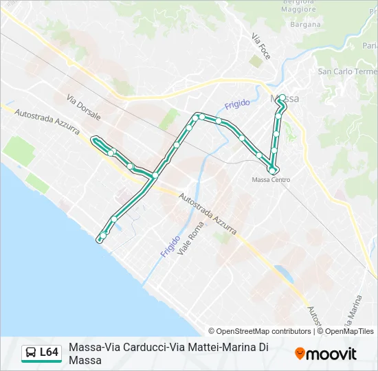 L64 Bus Line Map