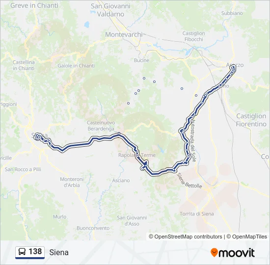 138 Bus Line Map