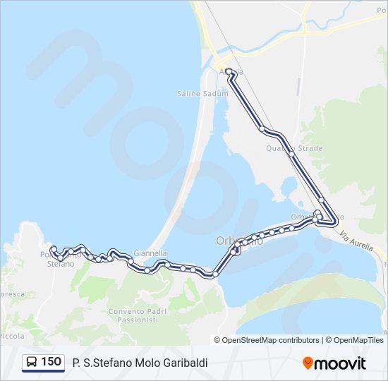 15O bus Line Map