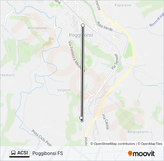 ACSI Bus Line Map