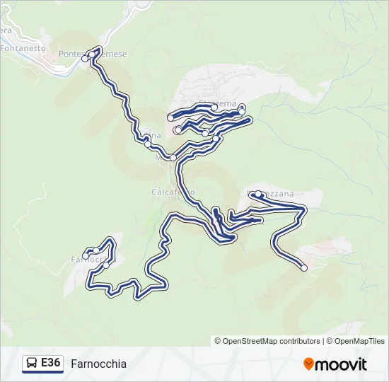 E36  Line Map