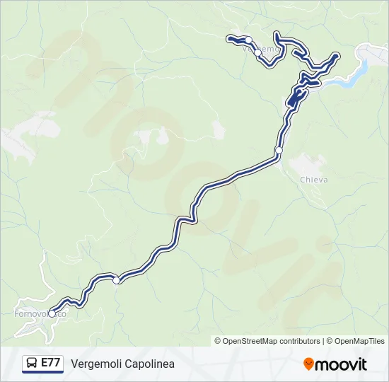 E77  Line Map