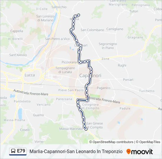 E79  Line Map
