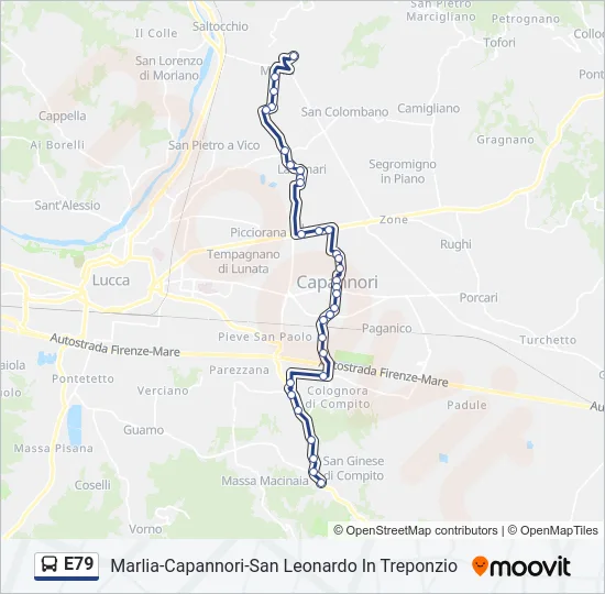 E79  Line Map
