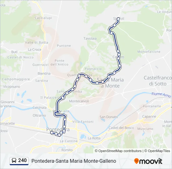 240  Line Map