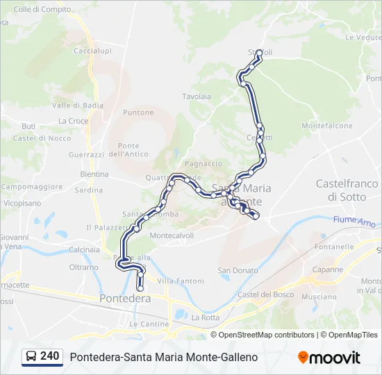 240  Line Map