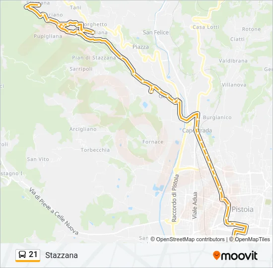 21  Line Map
