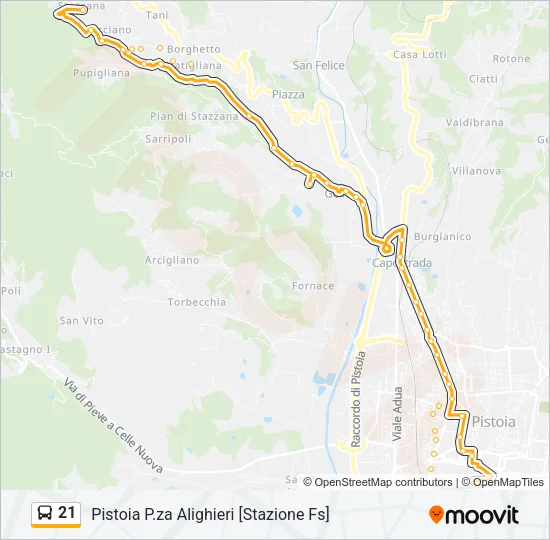 21  Line Map