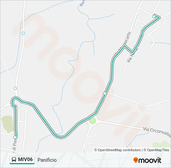 MIV06 Bus Line Map
