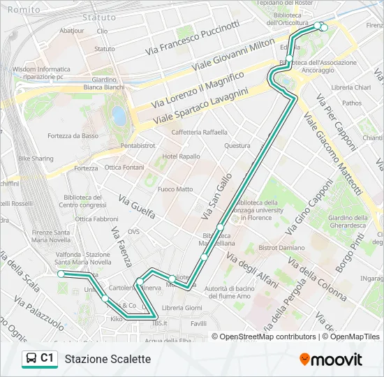 C1  Line Map