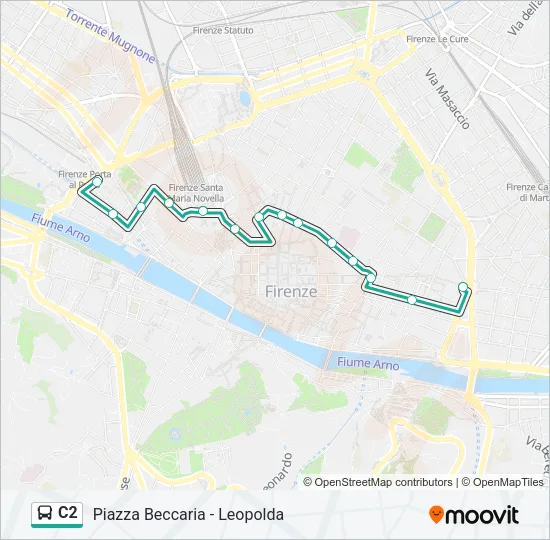 C2  Line Map