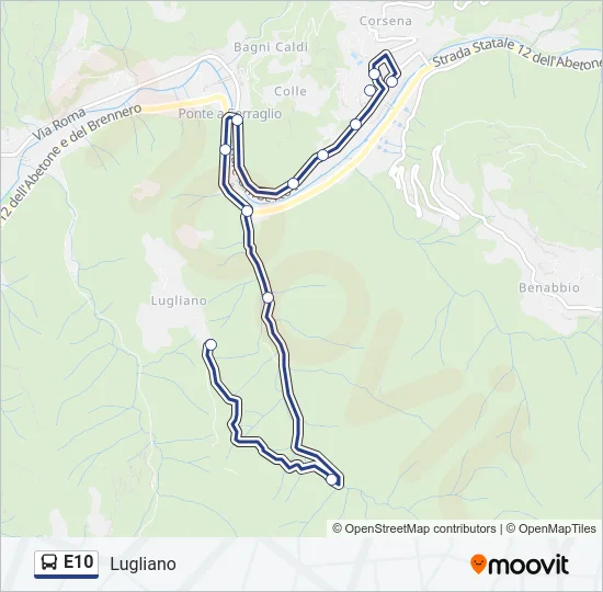 E10  Line Map