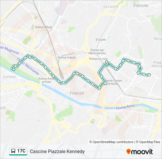 17C  Line Map