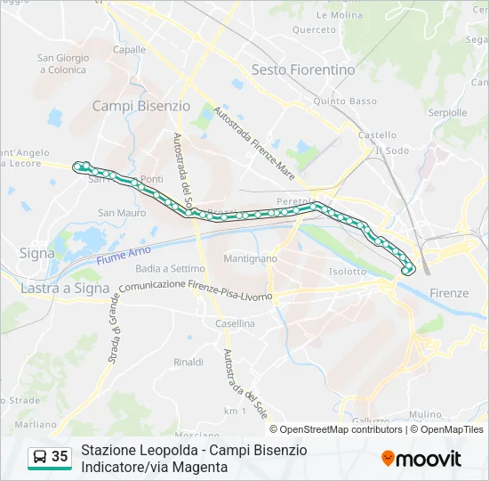 35  Line Map