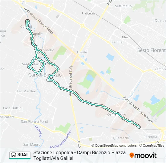 30AL  Line Map