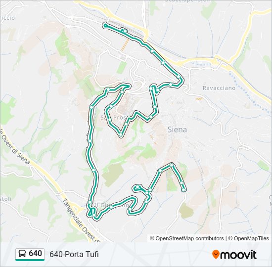 640 Route: Schedules, Stops & Maps - 640-Porta Tufi (Updated)