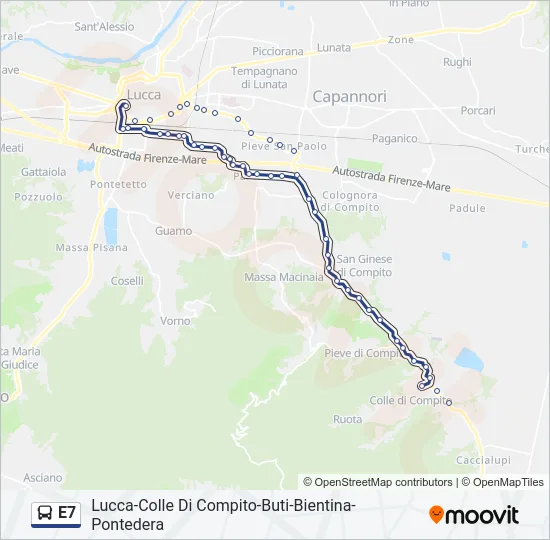 E7  Line Map