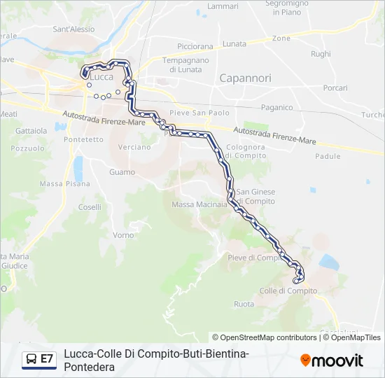 E7  Line Map