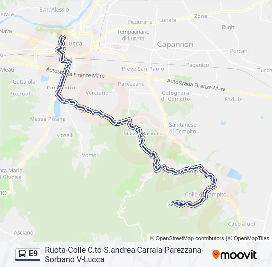 E9  Line Map