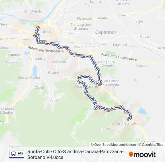 E9  Line Map