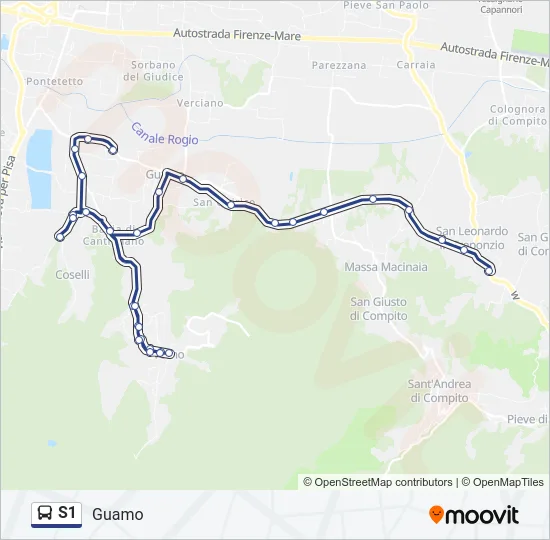 S1  Line Map
