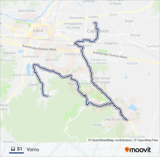 S1  Line Map