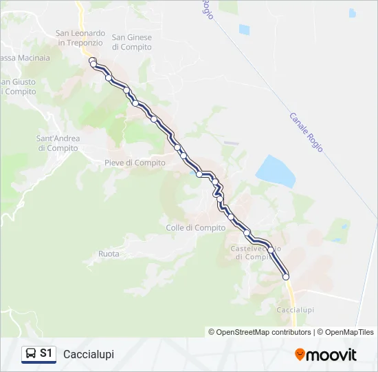 S1  Line Map