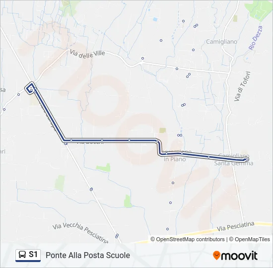 S1  Line Map