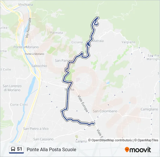 S1  Line Map
