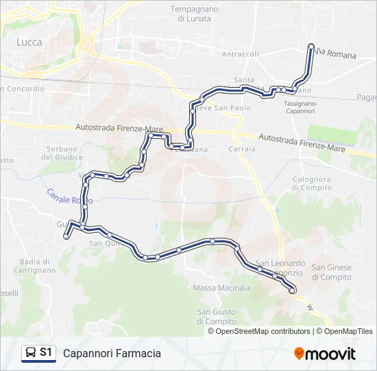 S1  Line Map