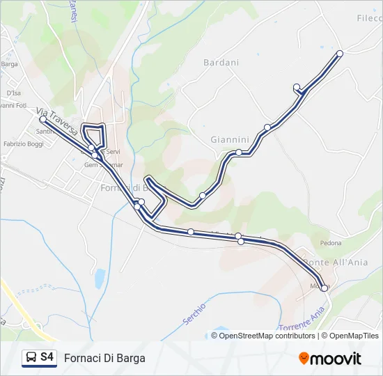 S4  Line Map