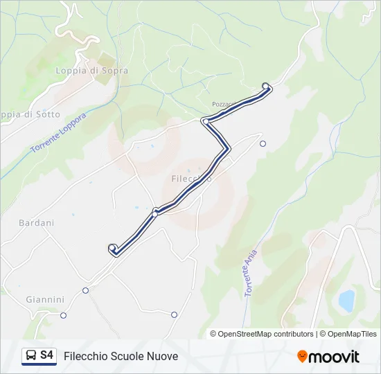 S4  Line Map