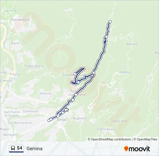S4  Line Map