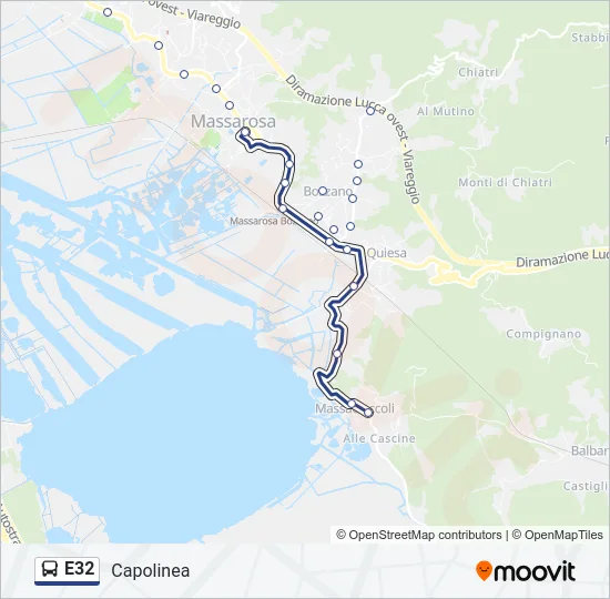 E32  Line Map