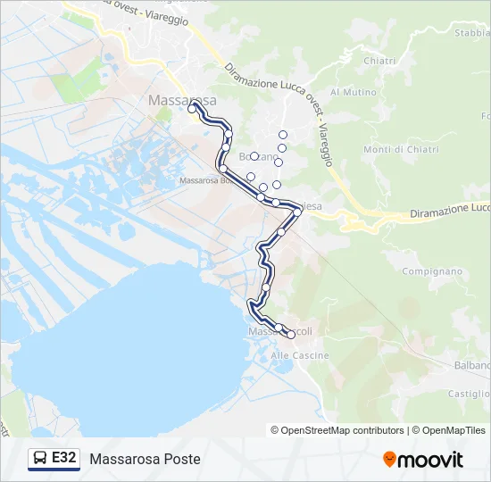 E32  Line Map