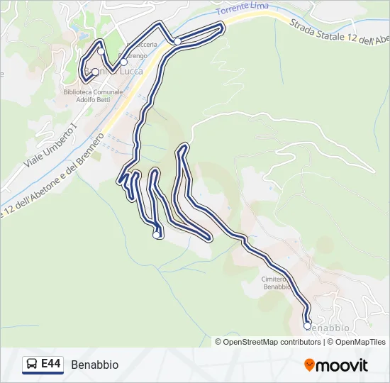E44  Line Map