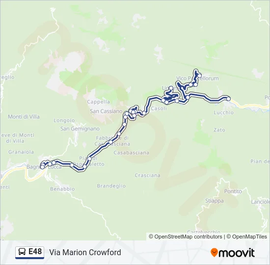 E48  Line Map