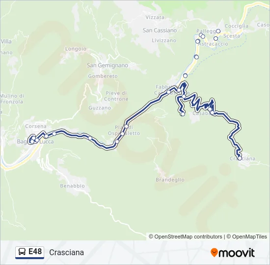 E48  Line Map