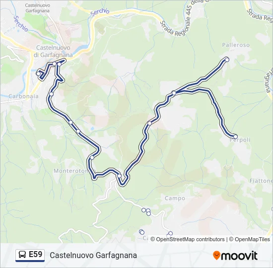 E59  Line Map