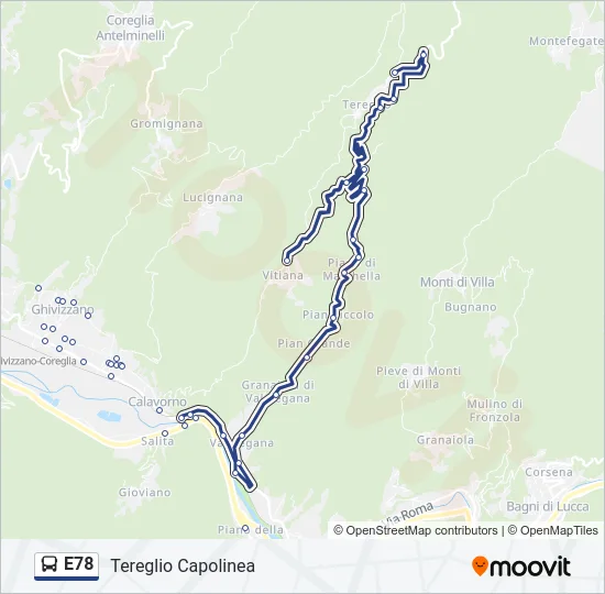 E78  Line Map