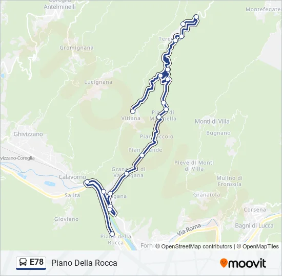 E78  Line Map