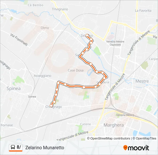 8/ Bus Line Map