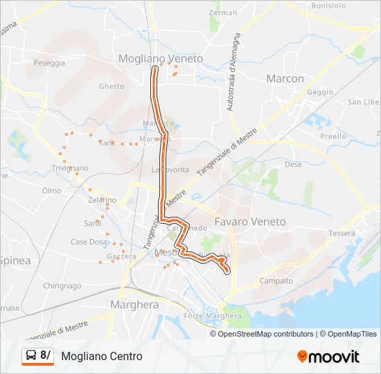 8/ Bus Line Map