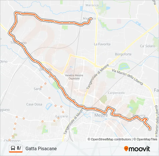 8/ Bus Line Map