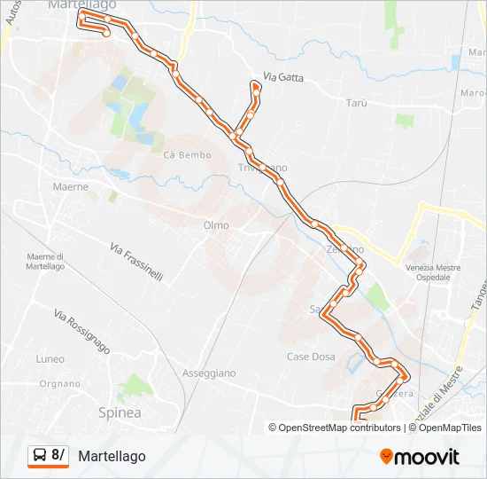 8/ Bus Line Map