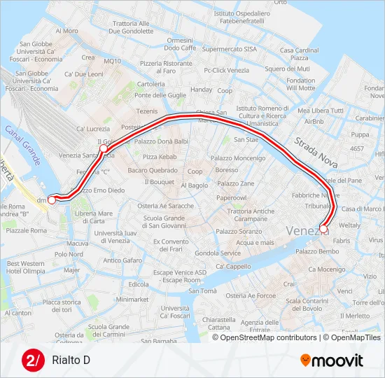 2/ Ferry Line Map