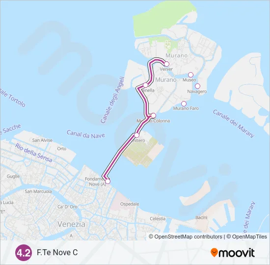 4.2 Ferry Line Map