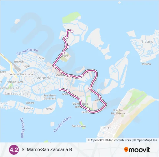 4.2 Ferry Line Map