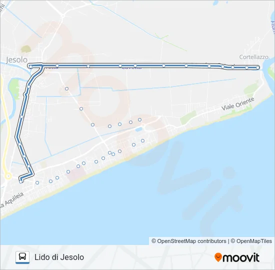 62/63/64 Bus Line Map